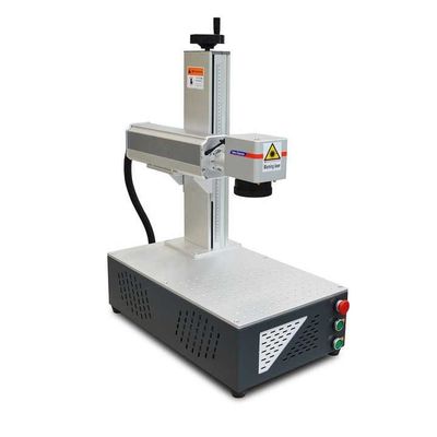 Machine de marquage laser à fibre rotative 50w Marqueur laser de bureau portable