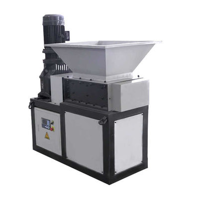 Machine de déchiquetage à double arbre multifonctionnelle pour plastique / métal