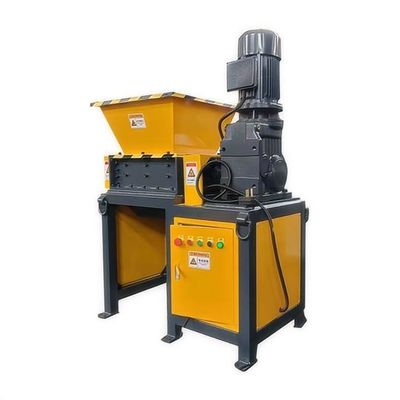 Petite machine à déchiqueter des métaux mini double arbre broyeur machine à déchiqueter