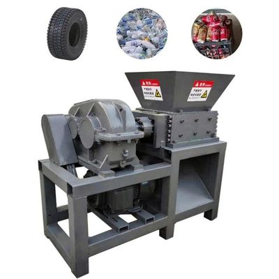 Machine de déchiquetage de matières plastiques lourdes à double axe