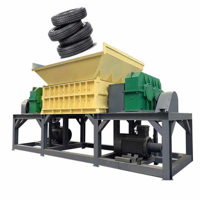 Machine de déchiquetage de pneus en caoutchouc multifonctionnelle à faible bruit Machine de déchiquetage de palettes de bois
