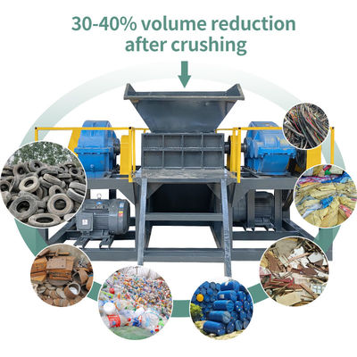 Déchets industriels de recyclage machine de déchiquetage camion pneu de voiture déchiquetage concasseur