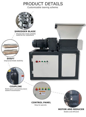 La machine à déchiqueter les déchets de cuisine pour le recyclage du plastique est homologuée ISO