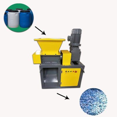 Machine de déchiquetage de déchets organiques solides Compacte machine de déchiquetage de sacs en plastique