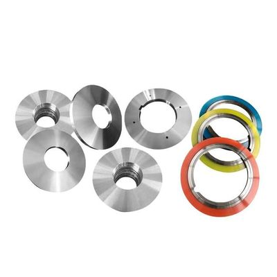 Blades métalliques de feuille de couteau rondes pour machines de découpe à rouleaux rotatifs OEM / ODM