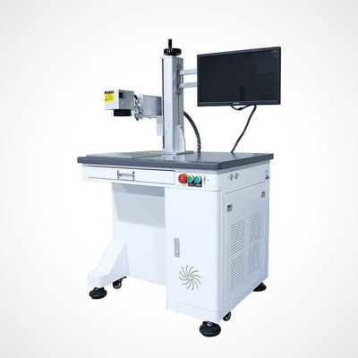 Mini Jpt CO2 Machine de marquage au laser à fibre métallique argent or 30W 50W 100W