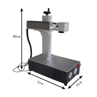 20W 30W Mini Mopa Machine de marquage au laser à fibre de bijoux Machine de découpe au laser de gravure