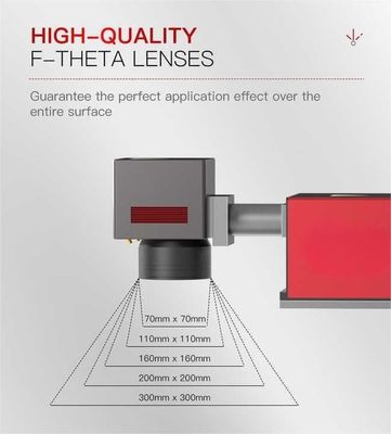 Machine de marquage au laser à fibre UV, machine de marquage au laser portable pour bureau pour le métal / plastique