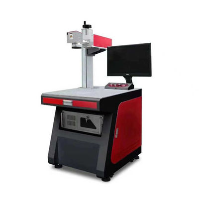 Machine de marquage laser UV de haute précision pour le PVC en plastique métallique 7000 mm/s