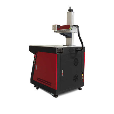Machine de marquage au laser UV de 7000 mm/s 3W pour les jeans en cuir en plastique en céramique
