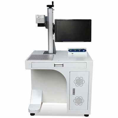Machine de gravure au laser en PVC métallique à trophée en verre portable refroidissement par air