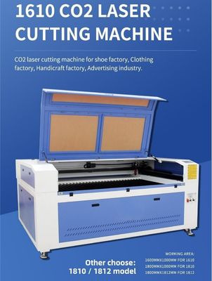 0-400 mm/s Machine de découpe et de gravure au laser pour le cuir en tissu de bois acrylique