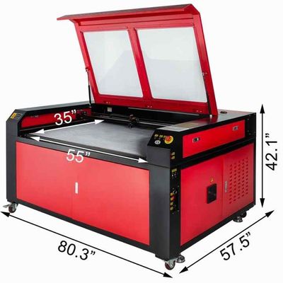 0-400 mm/s Machine de découpe au laser de verre trempé Refroidissement par air 400 mm*400 mm