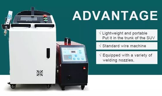 1500w 1000w 2000w Machine de soudage au laser portative