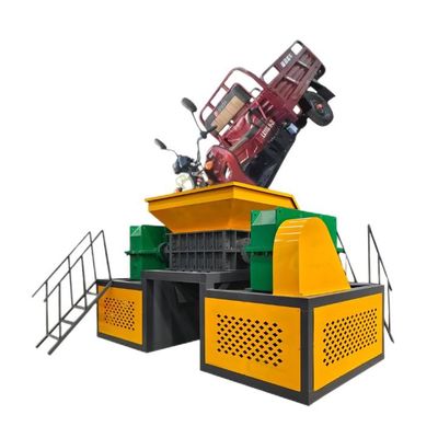 Sécurité Déchets industriels machine de déchiquetage pour le verre bois papier plastique fer aluminium