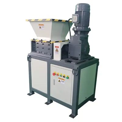 Compact Twin Shaft PCB Board Shredder machine pour les déchets d'acier