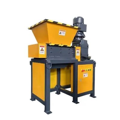 Mini machine à déchiqueter les ordures de cuisine en plastique en aluminium en ferraille câble en bois à double arbre