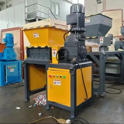 Mini machine à déchiqueter les ordures de cuisine en plastique en aluminium en ferraille câble en bois à double arbre