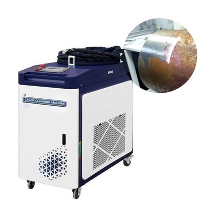 Machine de nettoyage au laser industriel de métal avec adaptabilité à la tache collimée de 4-6 mm