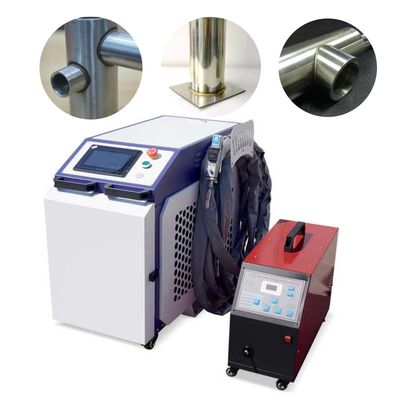 Soudage au laser refroidi à l'eau 1500W 2000W Fibre Handheld 4 en 1 Machine de soudage portable pour le métal