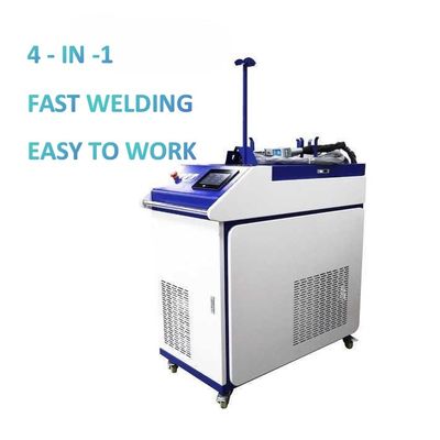 Soudage et nettoyage de la machine de soudage laser de 2000W avec système de refroidissement à l'eau