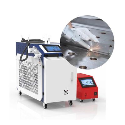 Machine de soudage au laser à fibre 1500W 1,5 mm Profondeur de soudage précision de positionnement de la lumière rouge