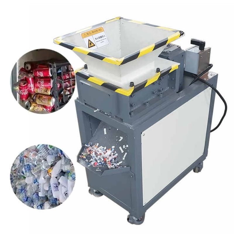 110-130 kg/h Machine de déchiquetage des déchets industriels
