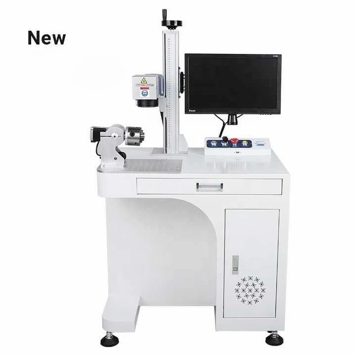 Machine de marquage au laser à fibres JPT pour les joaillerie en plastique ABS MC