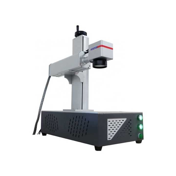 Machine de gravure métallique 3D à laser à fibre 20W 30W 50W Raycus Marqueur laser à fibre