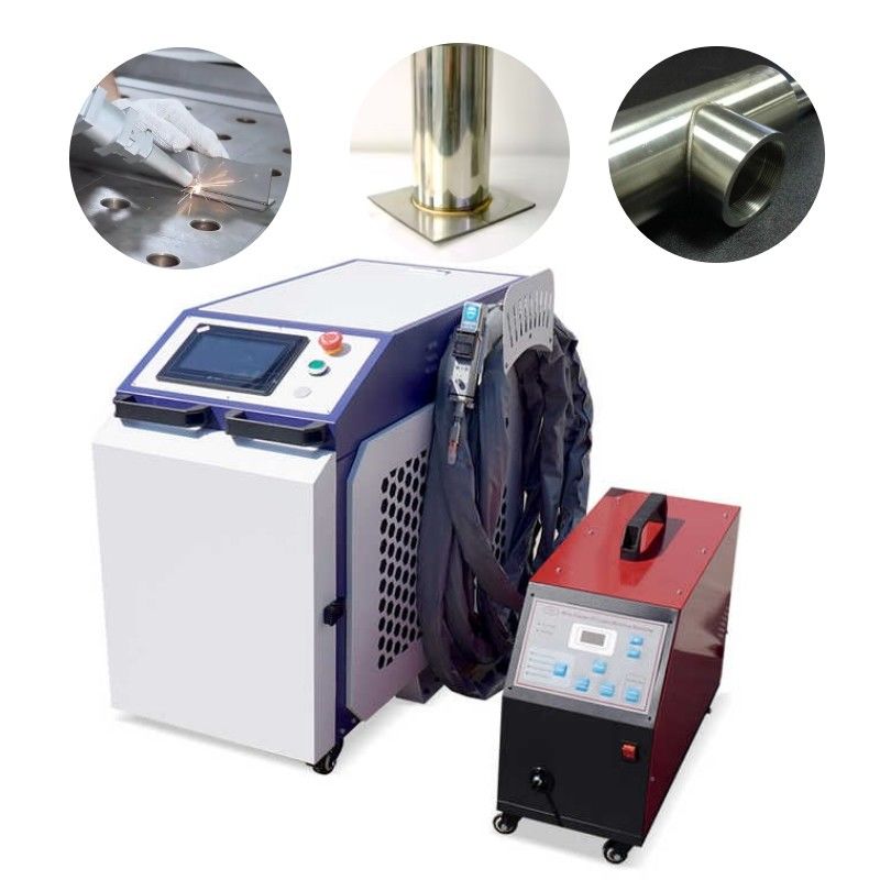 Machine de soudage portative 4 en 1 1500w 2000w 3000w Machine de soudage de nettoyage au laser pour éliminer la rouille