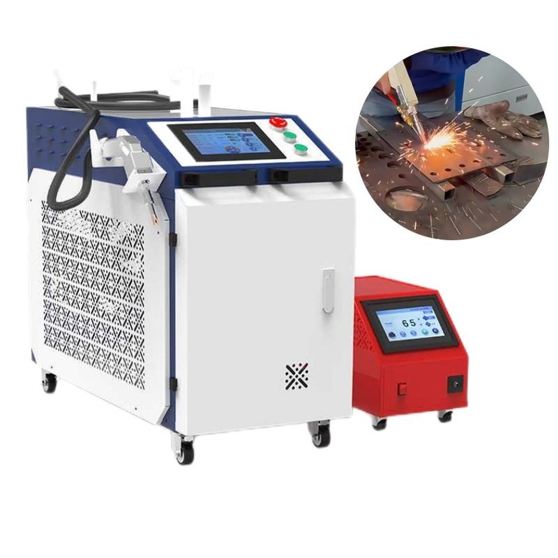 Soudeurs à laser à fibre de haute précision professionnels 1kw 1.5kw 2kw 3kw Soudage de tôles d'acier au carbone
